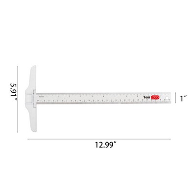 12 Inches T Square Ruler for Drawing