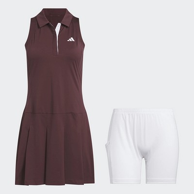 adidas Ladies Ultimate365 Tour Pleated Dress