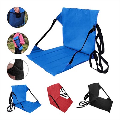 Portable Stadium Seat Cushion Out Floor Chair