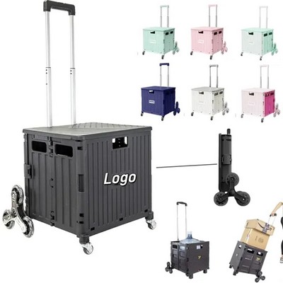 Portable Folding Utility Cart for Shopping