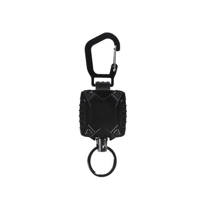 Square Outdoor Functional Keychain for Everyday Tasks