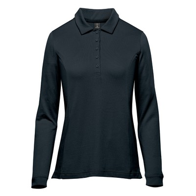 Stormtech Women's Nevada L/S Micro Pique Polo