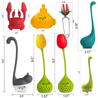 Cute Tea Infuser Loose Leaf Tea Steeper Tea Accessories Tea Diffusers Tea Strainers