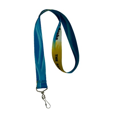 5/8" Dye Sublimated Lanyard