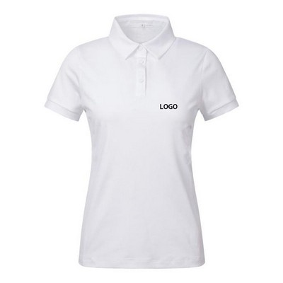 Custom Polyester Women Polo T-Shirt