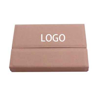 Pu Leather Magnetic Business Card Case