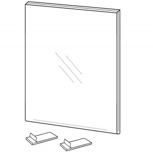 Clear Acrylic Wall Poster Frame (4"x6")