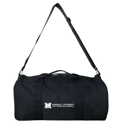 Polyester Roll Bag with Front Pocket - 1 Color (18"x10"x10")