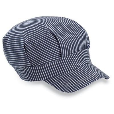 100% Cotton Yarn-Dyed Canvas Engineer Cap