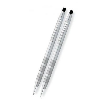 Classic Century® Satin Chrome Pen & Pencil Set