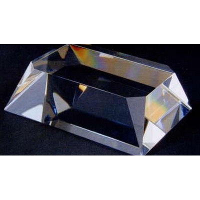 Crystal Beveled Base (6"x4 1/2"x1 1/2")