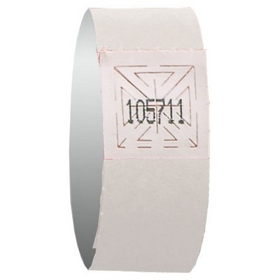 3/4" Tyvek White Admission Bracelet