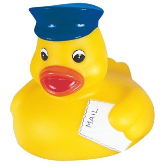 Rubber Mailman Duck©