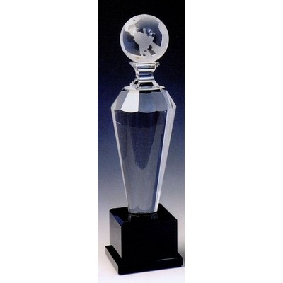 World Globe Trophy (12"x3 1/8")