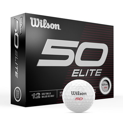 Wilson 50 Elite Golf Balls w/ Free Setup