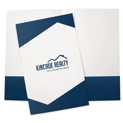 Legal Size Pocket Folder Ink Printed - Standard White Paper