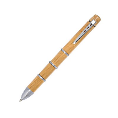 Segmia Bamboo Twist Ballpoint Pen