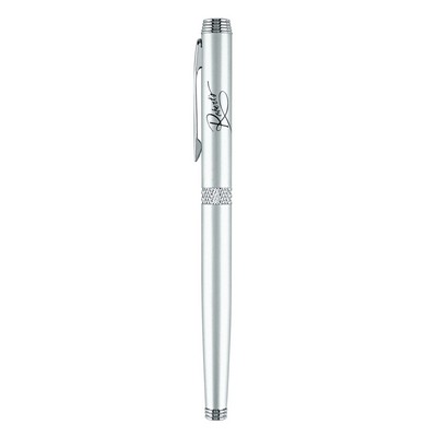 Apolo-II Satin Chrome Rollerball Pen