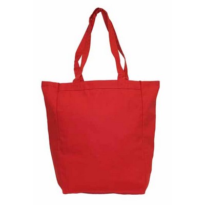 10oz Market Square Canvas Tote ( 9 Colors Available )