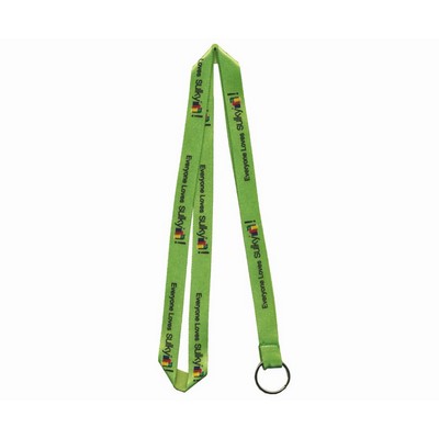 Dye Sublimated Polyester Lanyard (36"x1/2")