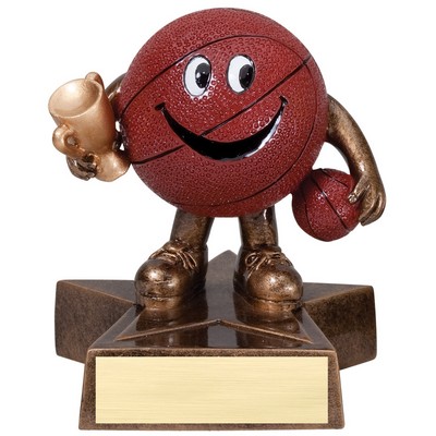 Basketball, Lil' Buddy Resin - 4"