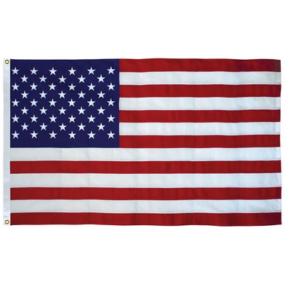 6' x 10' Tough Tex U.S. Flag with Heading and Grommets