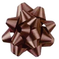 Red 3 3/4" Diameter Splendorette® Star Bow (3/4" Ribbon)