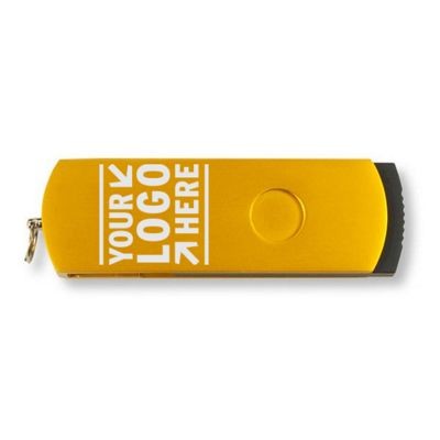 Flat Swivel Series 128 MB Flash Drive