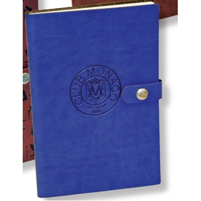 Cresta Recycled Leather Perfect Bound Journal (5 3/8"x8")