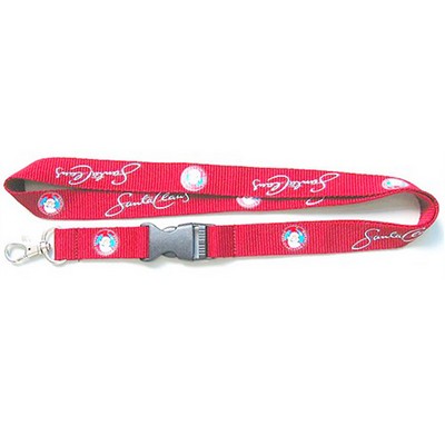 Lanyards: 3/4" Imported Polyester Lanyard