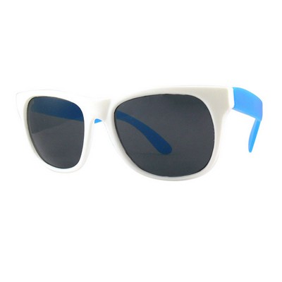 Ray Cali - Promotional Sunglasses (Assorted temples - White Frame)