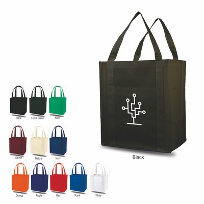 Qtees Tote Bag w/ Plastic Bottom