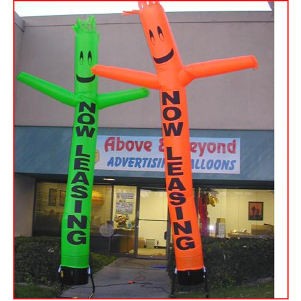 Inflatable Advertising Balloon - 1 Leg Tube Dancer with Arms (9')