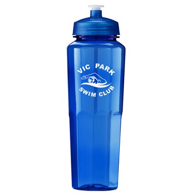 32 Oz. PolySure™ Retro Sports Water Bottle