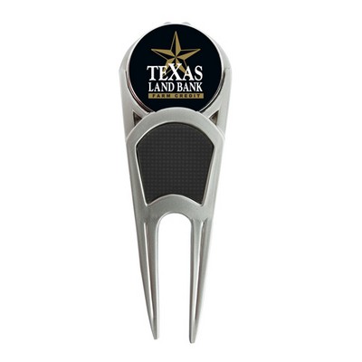 Divot Mark Repair Tool w/ Removable Ball Marker