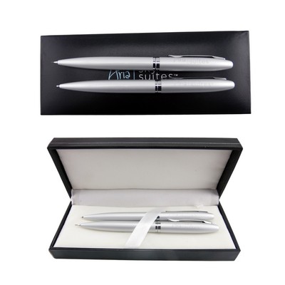 Metal Ball Pen & Pencil Gift Set