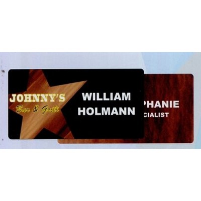 Fiberglass Name Badge