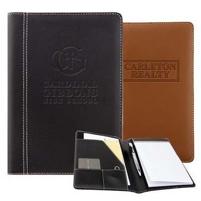 Concord Black Leather Junior Padfolio