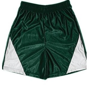 Youth Athletic Dazzle Cloth Short w/ 7" Inseam & Contrast Front Side Panel