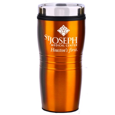 16 Oz. Wavy Travel Tumbler