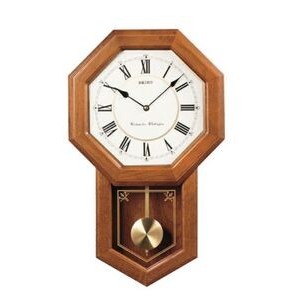 Seiko Schoolhouse Roman Numeral Dial Wall Clock