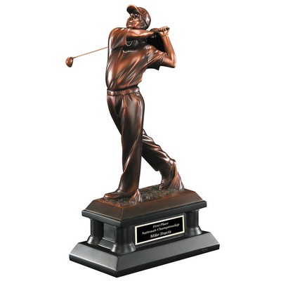 12" Bronze Male Golf Award