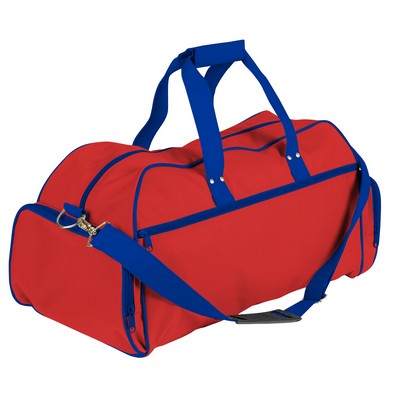 600 Denier Polyester Weekender Duffel Bag (22"x12")