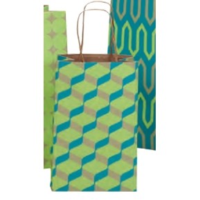 Toucan Geo Trio Collection Cubes Bag (5 1/2"x3 1/4"x8 3/8")