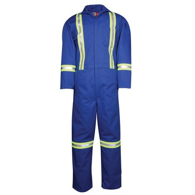 7 Oz. Westex® UltraSoft® Unlined Economy Work Coveralls w/Reflective Tape