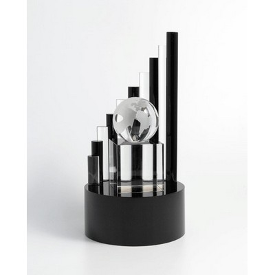 Black Crystal Apex Globe Award (10")