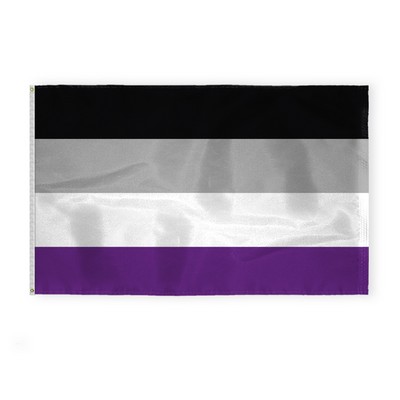 A-Sexual Deluxe Flag 5'X8'