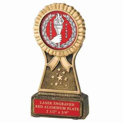 Medium Rosette Resin Trophy