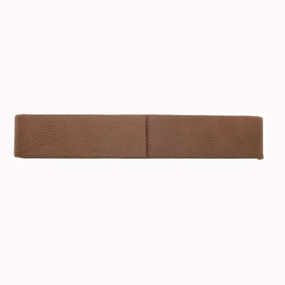 Dark Brown Leatherette Single Pen Case (Screen Imprinted)