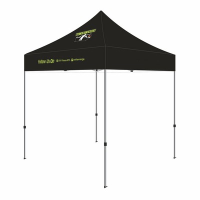 Daily Use Steel DS 8x8 Custom Canopy Kit (Full Color Thermal Print, 2 Locations)